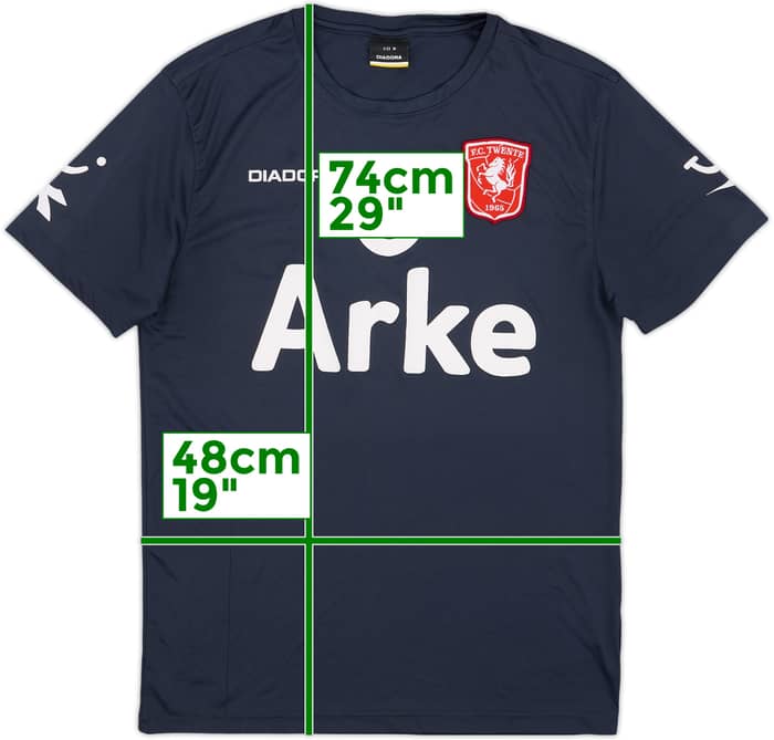 2009-10 FC Twente Diadora Training Shirt - 10/10 - (M)