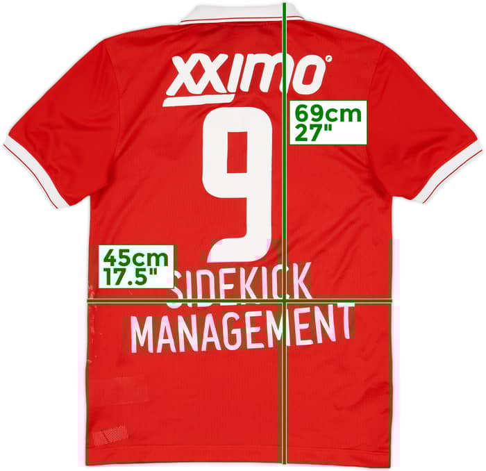 2014-15 FC Twente Home Shirt Sidekick Management #9 - 5/10 - (S)