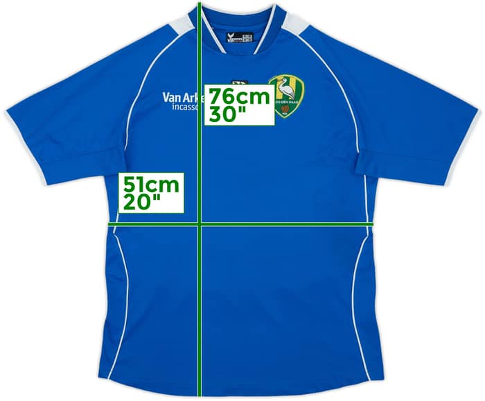 2005-06 ADO Den Haag 3-Guard Training Shirt - 6/10 - (M/L)