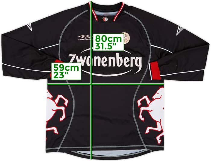 2003-04 FC Twente Away L/S Shirt - 8/10 - (L)