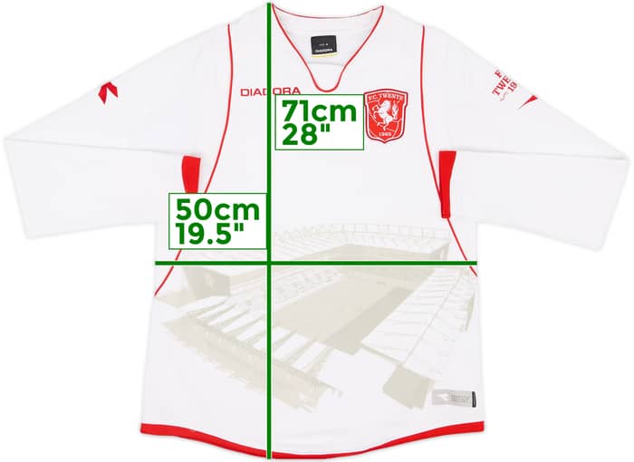 2008-09 FC Twente Away L/S Shirt - 8/10 - (M)