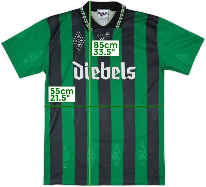 1995-96 Borussia Monchengladbach Away Shirt - 5/10 - (L)