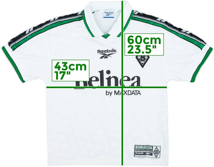 1998-99 Borussia Monchengladbach Home Shirt - 7/10 - (XS)