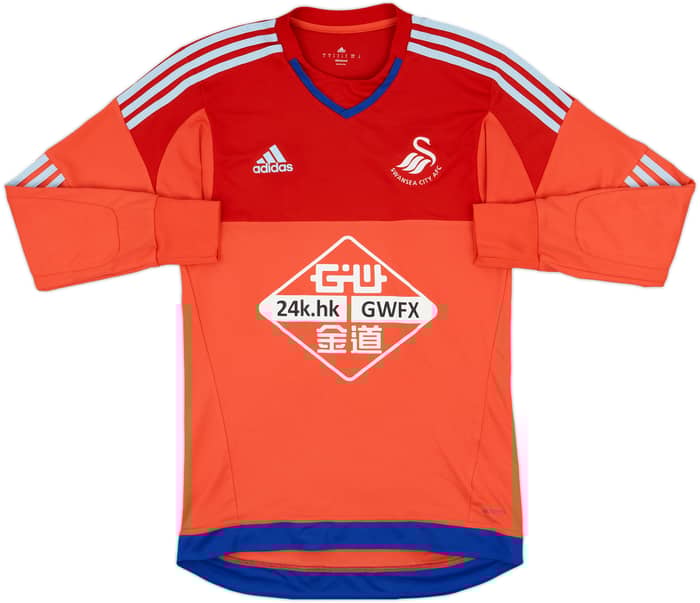 2015-16 Swansea GK Shirt - 9/10 - (S)