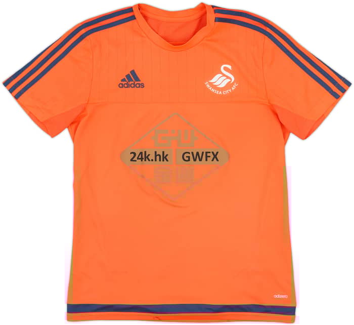 2015-16 Swansea adidas Training Shirt - 7/10 - (M)