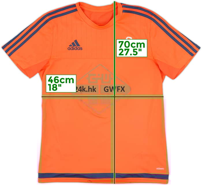 2015-16 Swansea adidas Training Shirt - 7/10 - (M)