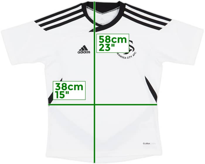 2011-12 Swansea Home Shirt - 7/10 - (L.Boys)