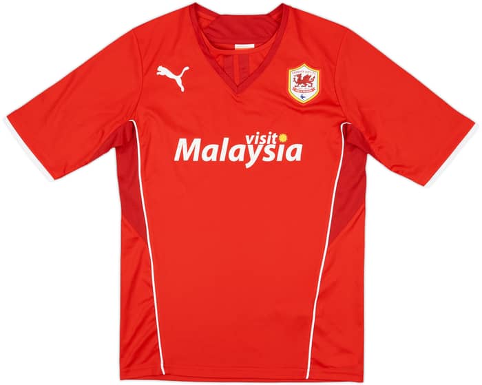 2013-14 Cardiff Home Shirt - 6/10 - (S)