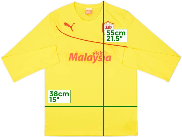 2013-14 Cardiff Third L/S Shirt - 3/10 - (M)