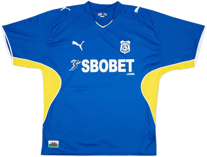 2009-10 Cardiff Home Shirt - 9/10 - (L)