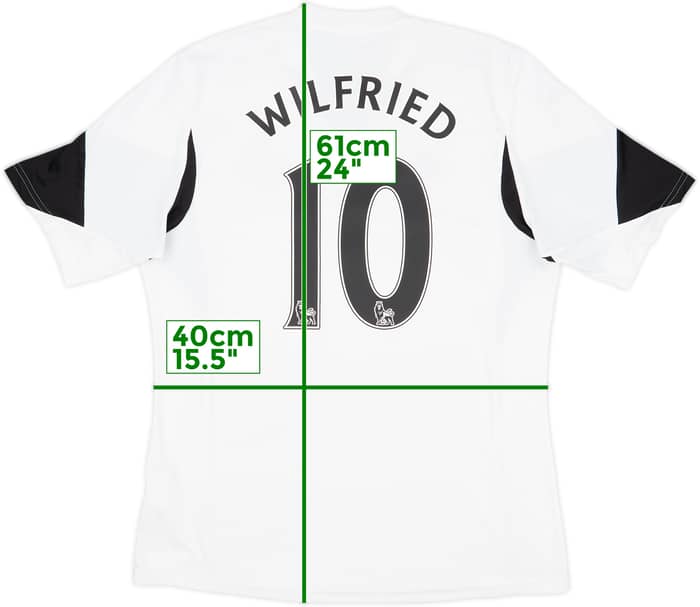 2013-14 Swansea Home Shirt Wilfried #10 - 8/10 - (L)