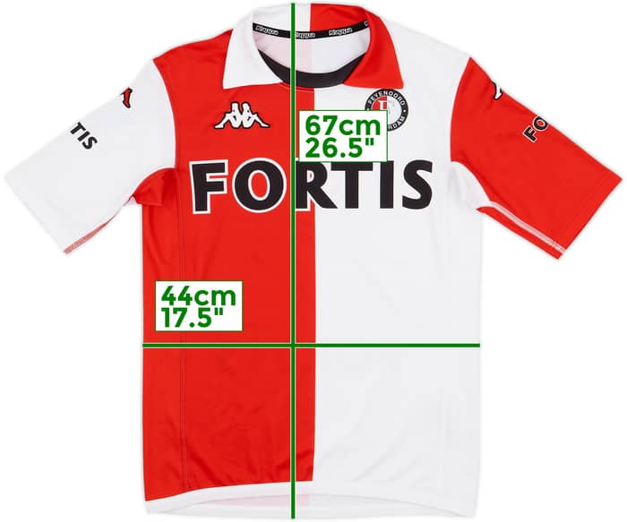 2005-06 Feyenoord Home Shirt - 7/10 - (S)