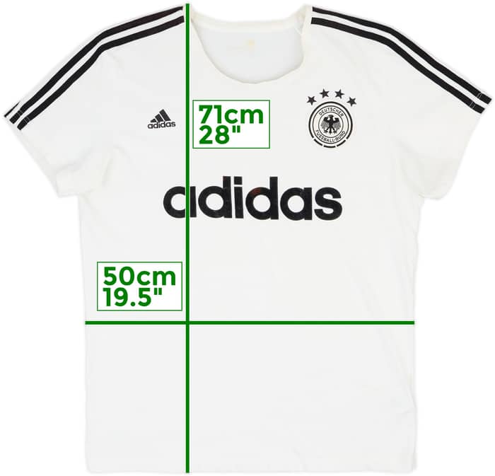 2015-16 Germany adidas Cotton Tee - 5/10 - (Women's L)