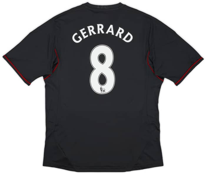 2011-12 Liverpool Away Shirt Gerrard #8