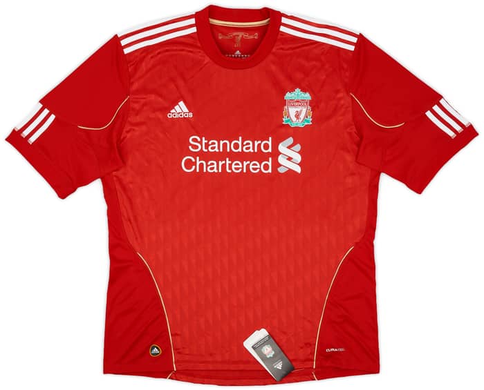 2010-12 Liverpool Home Shirt Gerrard #8