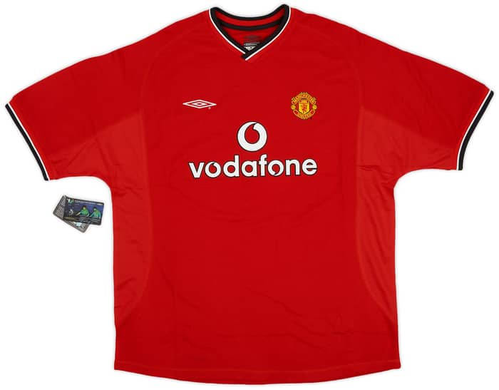2000-02 Manchester United Home Shirt Beckham #7 (XXL)