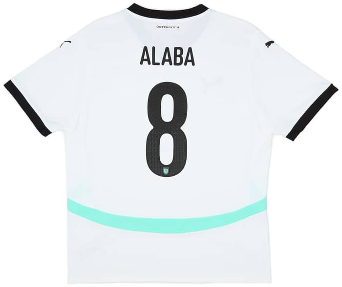 2024-25 Austria Away Shirt Alaba #8