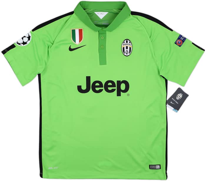 2014-15 Juventus Third Shirt Caceres #4 (L)