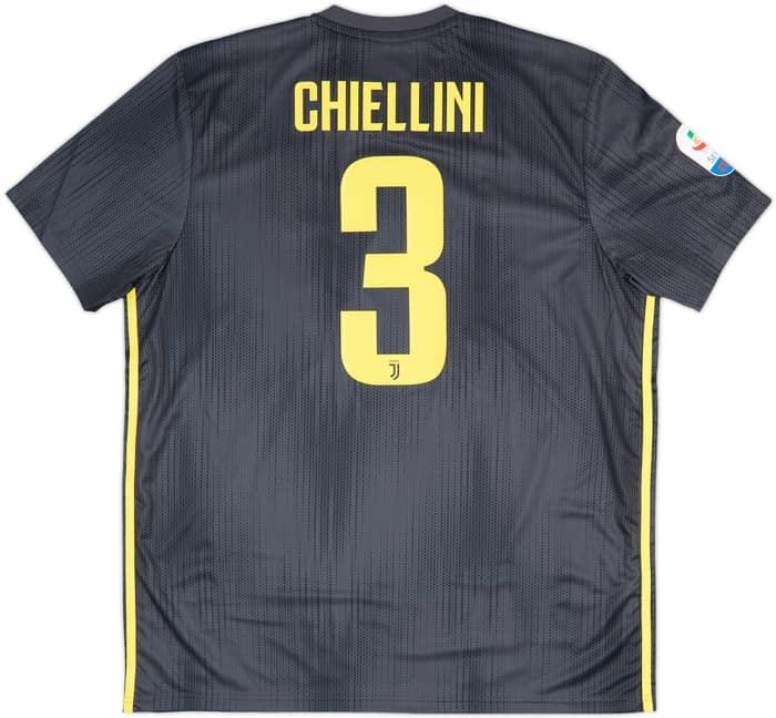 2018-19 Juventus Third Shirt Chiellini #3 (XL)