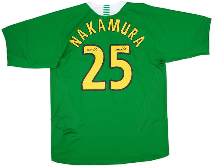 2005-06 Celtic Away Shirt Nakamura #25 (L)