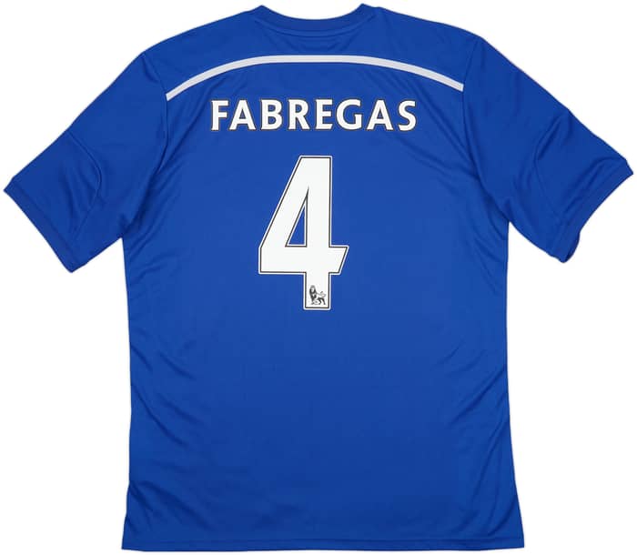 2014-15 Chelsea Home Shirt Fabregas #4 (XL)