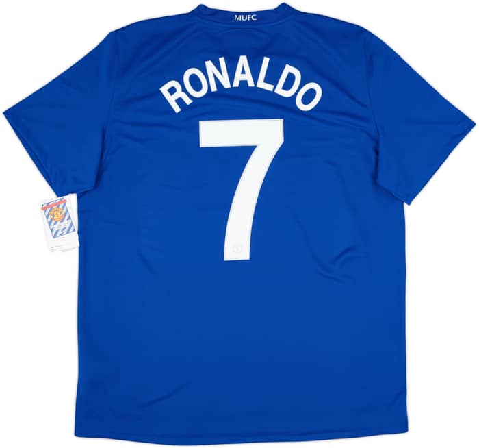 2008-09 Manchester United Third Shirt Ronaldo #7 (XL)