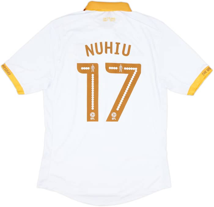 2017-18 Sheffield Wednesday Third Shirt Nuhiu #17 (L)