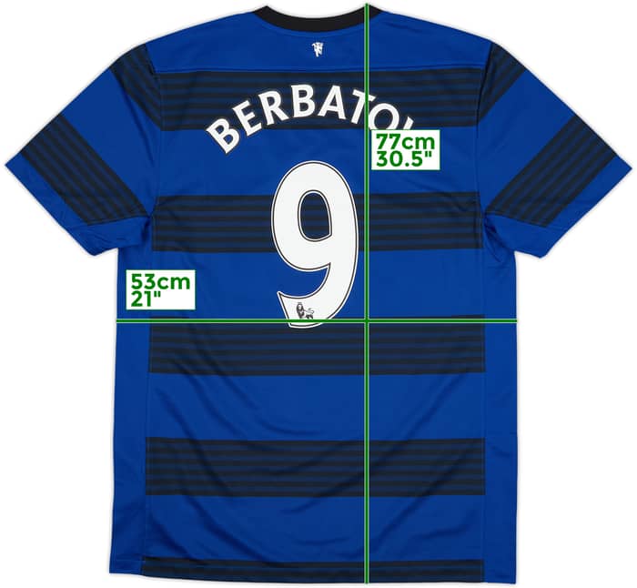 2011-13 Manchester United Away Shirt Berbatov #9 (L)