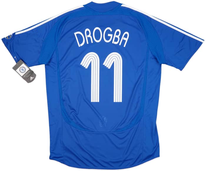 2006-08 Chelsea Home Shirt Drogba #11 (L)
