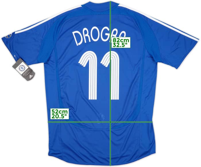 2006-08 Chelsea Home Shirt Drogba #11 (L)