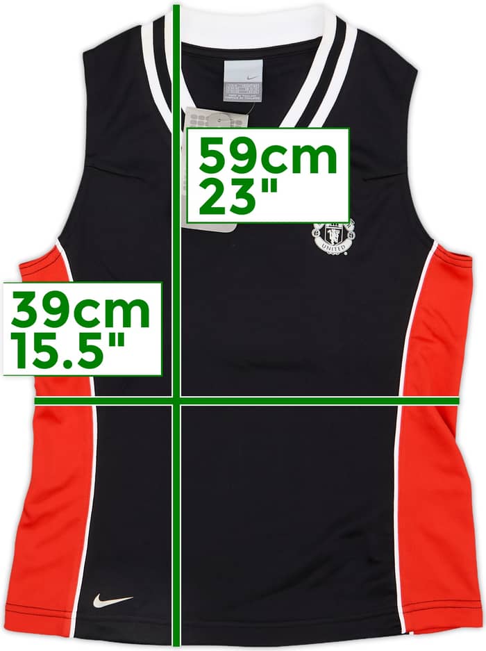 2004-05 Manchester United Nike Leisure Vest (Women's M)