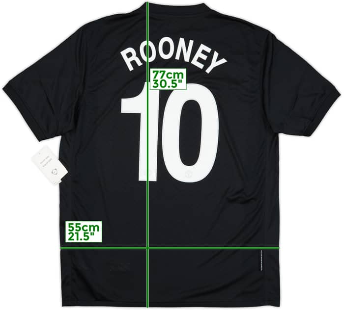 2009-10 Manchester United Away Shirt Rooney #10 (L)