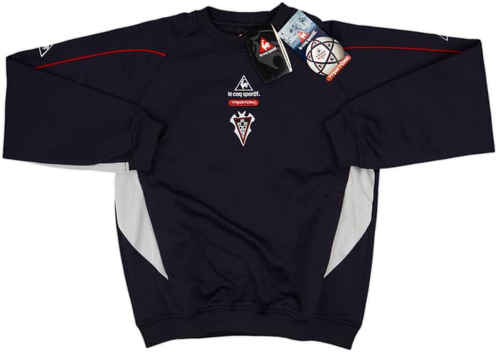 2004-05 Albacete Le Coq Sportif Sweat Top (S)