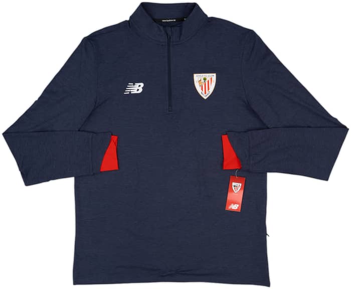 2017-18 Athletic Bilbao New Balance 1/4 Zip Drill Top (XL)