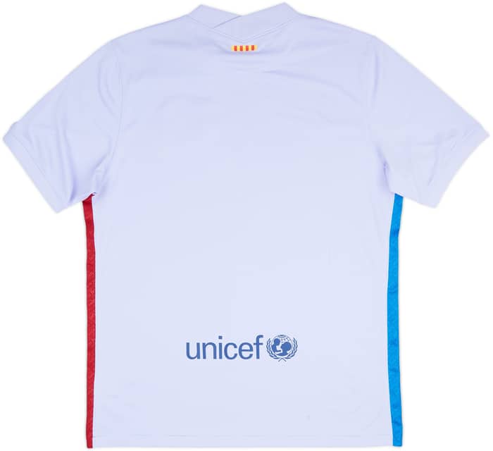 2021-22 Barcelona Away Shirt (L)
