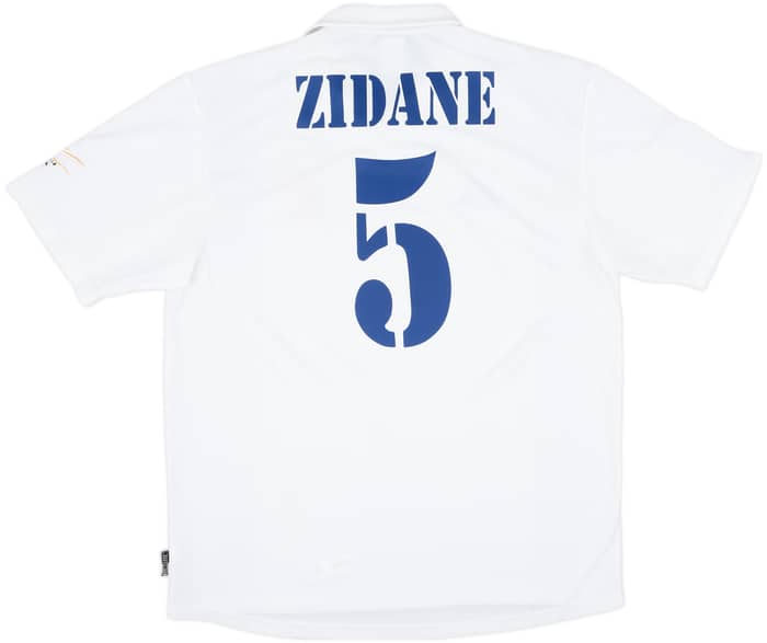 2001 Real Madrid Home Shirt Zidane #5 (L)