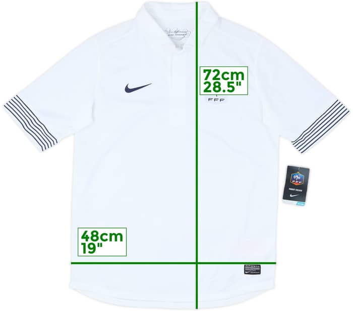 2012-13 France Away Shirt (XL.Boys)