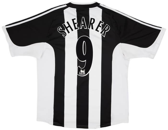 2001-03 Newcastle Home Shirt Shearer #9 - 5/10 - (XL)