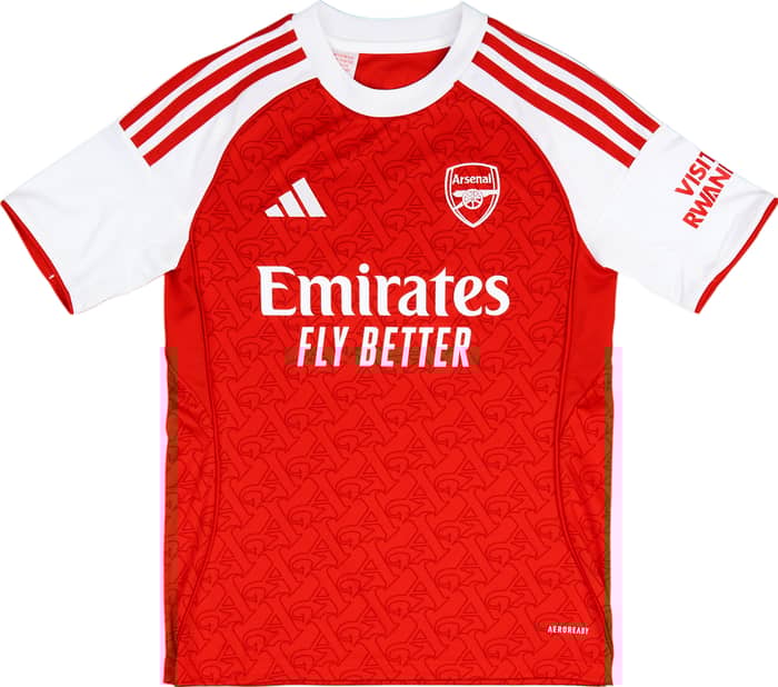 2025-26 Arsenal Home Shirt Rice #41 (KIDS)