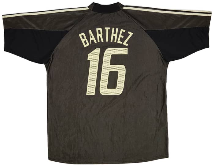 2002-04 France GK Shirt Barthez #16 - 8/10 - (XL)