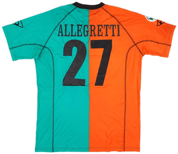 2004-05 Venezia Match Issue Third Shirt Allegretti #27