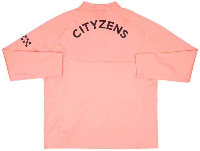 2024-25 Manchester City Player Issue 1/4 Zip Rain Top #18 (Ortega) - 9/10 - (XL)