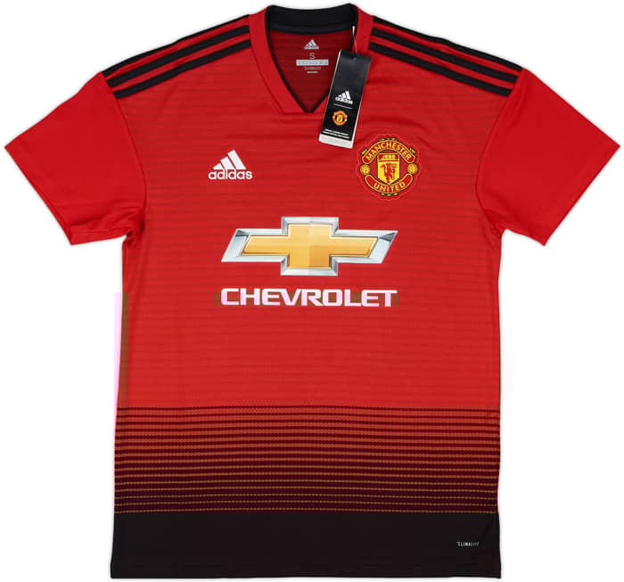 2018-19 Manchester United Home Shirt Pogba #6 (S)