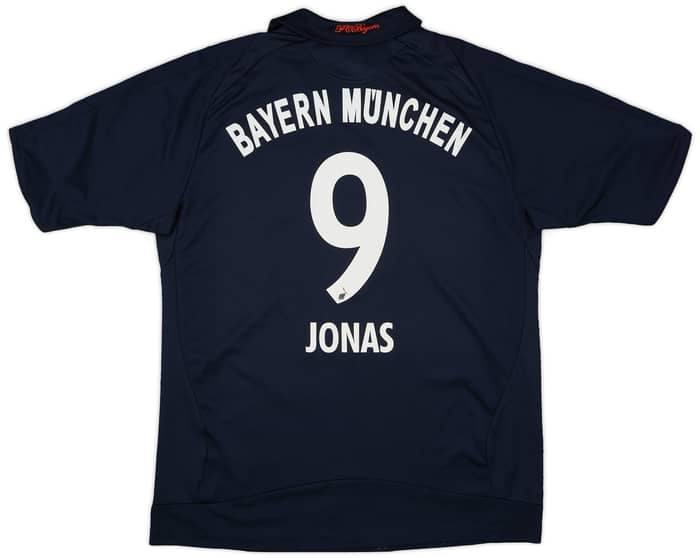 2008-09 Bayern Munich Away Shirt Jonas #9 - 6/10 - (XL.Boys)