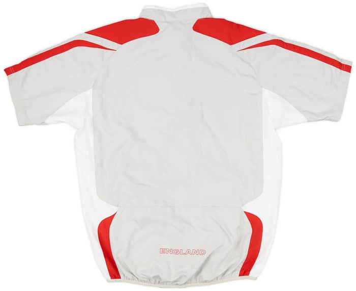 2007-08 England Umbro 1/4 Zip S/S Training Top - 8/10 - (M)