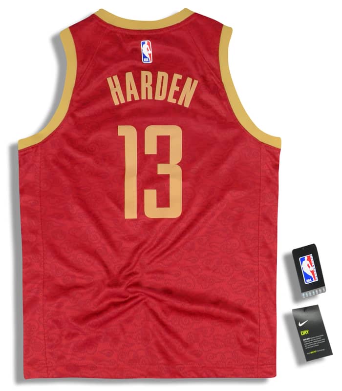 2018-19 Houston Rockets Harden #13 Nike Swingman Jersey (Alternate) Y - W/Tags