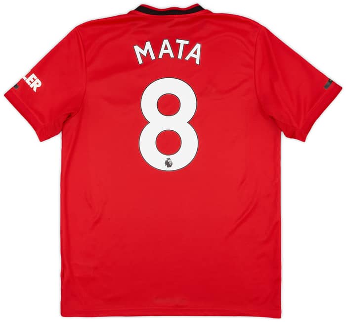 2019-20 Manchester United Home Shirt Mata #8