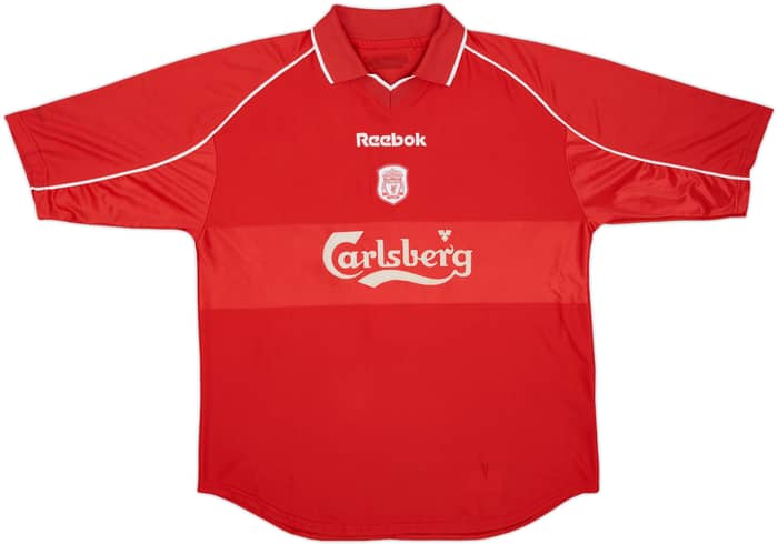 2000-02 Liverpool Home Shirt Fowler #9 - 9/10 - (L)
