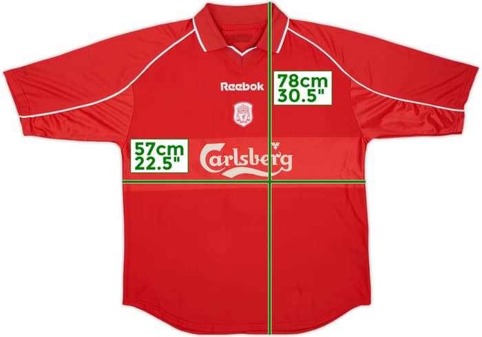 2000-02 Liverpool Home Shirt Fowler #9 - 9/10 - (L)