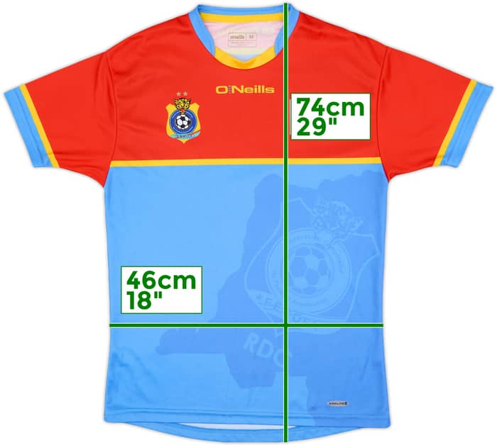 2017 DR Congo Home Shirt - 9/10 - (M)